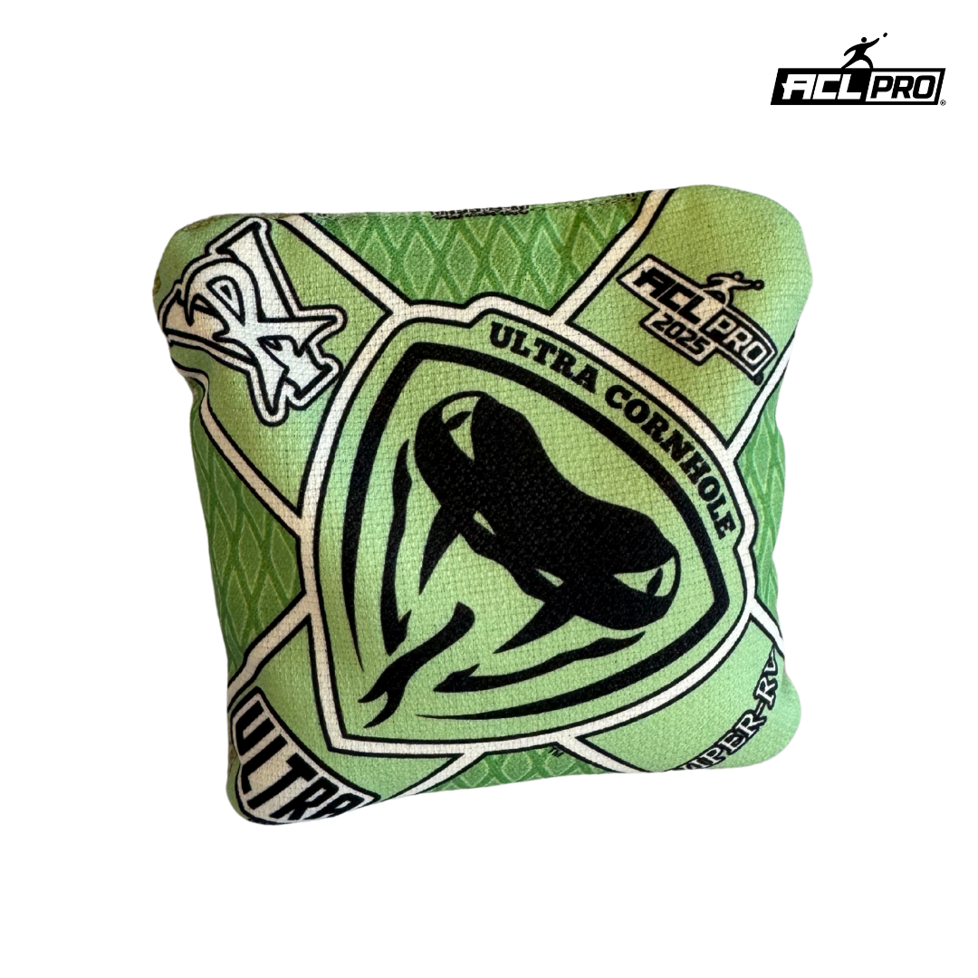 Ultra Viper 2025 - RV - 1x4 Cornhole Bags Cornhole Bags Ultra Cornhole Green