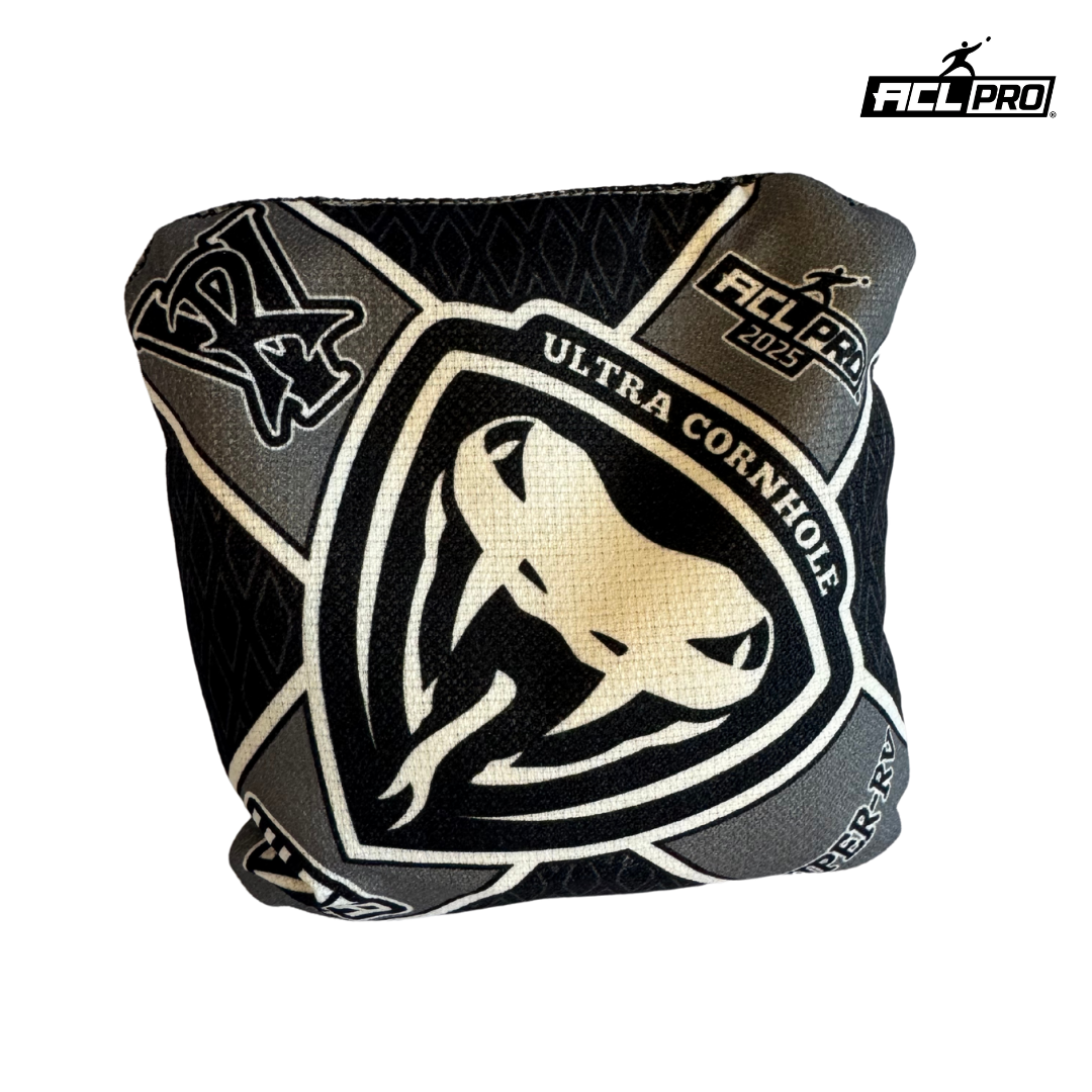 Ultra Viper 2025 - RV - 1x4 Cornhole Bags Cornhole Bags Ultra Cornhole Black
