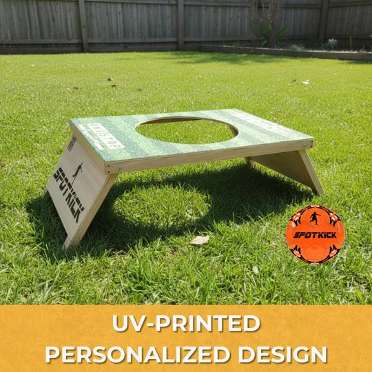 Custom Spotkick - Complete Set Eigen Design - Inclusief 2x boards / Voetbal / Draagtas Cornhole sets Spotkick