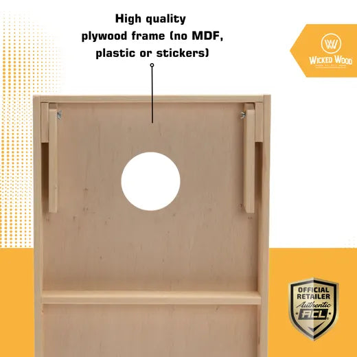 Cornhole Starting Kit - 120x60 - 1x Board / 2x4 Bags Cornhole sets Wicked Wood Games
