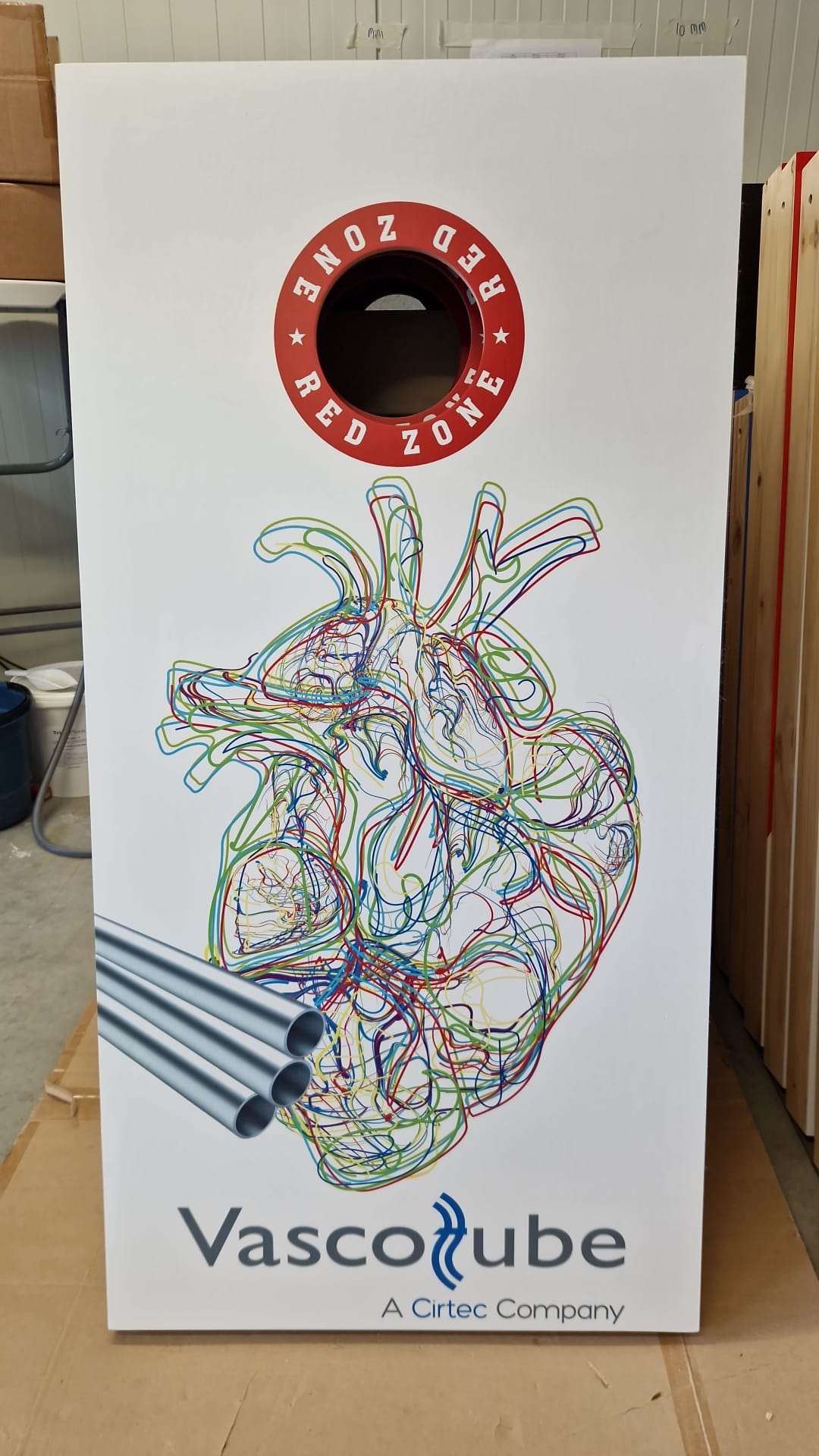 Cornhole Set met Eigen Design Cornhole sets Wicked Wood Games