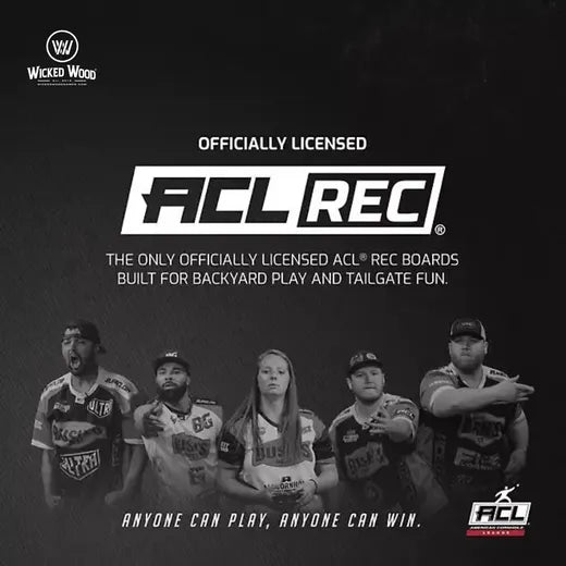 Cornhole Set - 90x60 - Blue Cornhole sets Wicked Wood Games