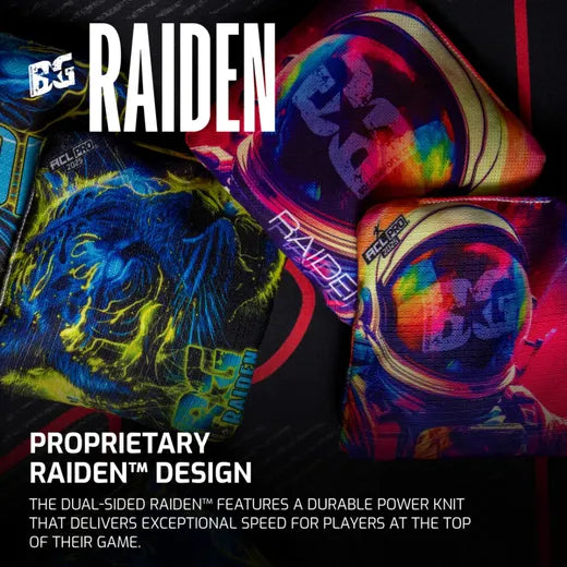 BG - Raiden - 2025 - ACL PRO - 1x4 Cornhole Bags