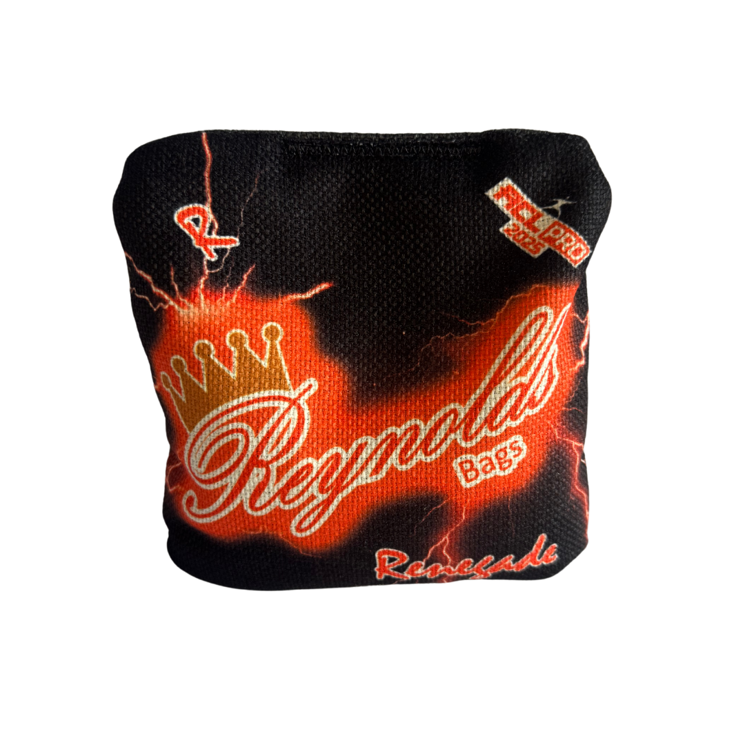 Reynolds Renegade 2025 Bags - 1x4 Cornhole Bags Cornhole Bags Reynolds Black/Red