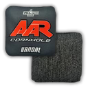 AAR Vandal 2026 - 1x4 Cornhole Bags - ACL Pro Cornhole Bags AAR Dark Grey/Red