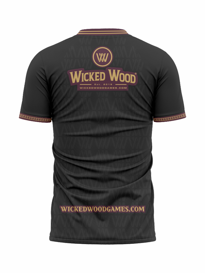 Wicked Wood 2026 Jersey - Black Wicked Wood Games