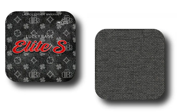 Lucky Bags - Elite S 2026 - ACL Pro Cornhole Bags Lucky Bags Charcoal