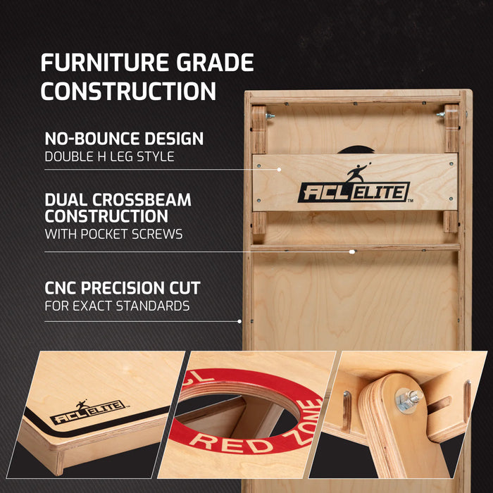 Official American Cornhole League (ACL) ELITE 18MM Cornhole Set